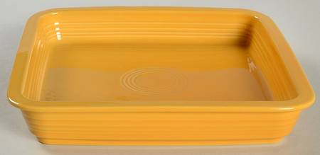 Fiesta Marigold (Intro 2008, 75th Anniversary) Square Utility Tray