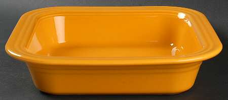 Fiesta Marigold (Intro 2008, 75th Anniversary) 10" Square Baker