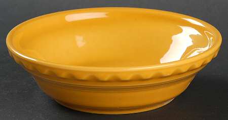 Fiesta Marigold (Intro 2008, 75th Anniversary) 6" Pie Baking Plate