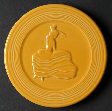Fiesta Marigold (Intro 2008, 75th Anniversary) Trivet