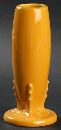 Fiesta Marigold (Intro 2008, 75th Anniversary) 6" Bud Vase