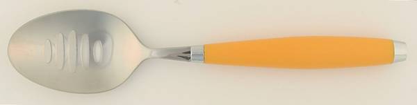 Fiesta Marigold (Intro 2008, 75th Anniversary) Pierced Tablespoon (Serving Spoon)