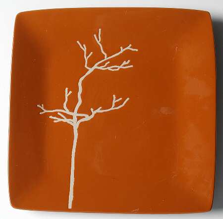Autumn Branch Salad/Dessert Plate