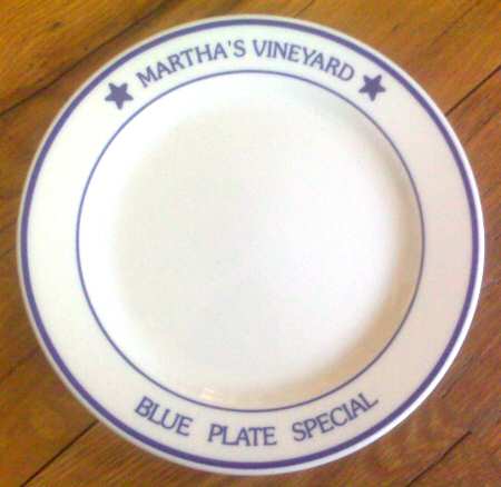Martha's Vineyard Blue Plate Special by Homer Laughlin 