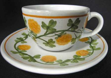 HGY5 Flat Cup & Saucer Set