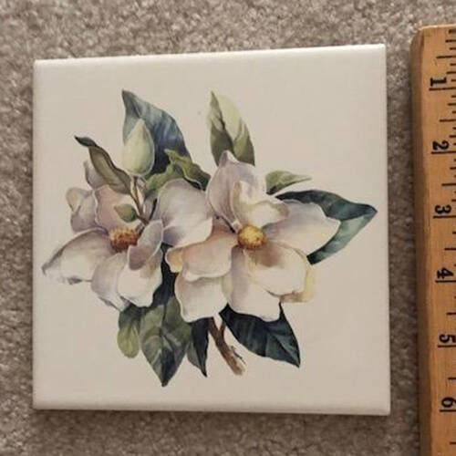 Magnolia Tea Tile