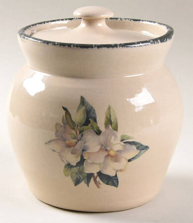 Magnolia Small Canister & Lid