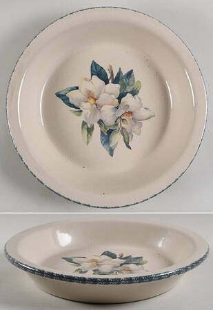 Magnolia 10" Pie Baking Plate by Home & Garden Party