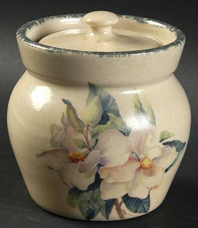 Magnolia Cookie Jar & Lid