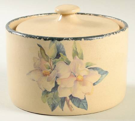 Magnolia Butter Box & Lid