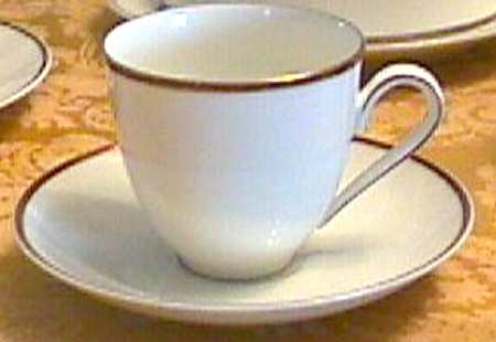 8054 Flat Demitasse Cup & Saucer Set