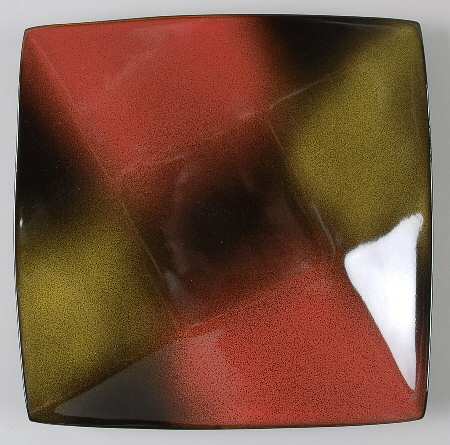 Piazza Geometric Salad Plate
