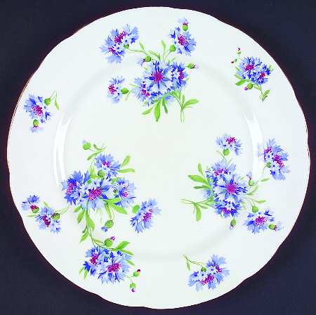 Cornflower Blue (No Embossed Rim) by Hammersley