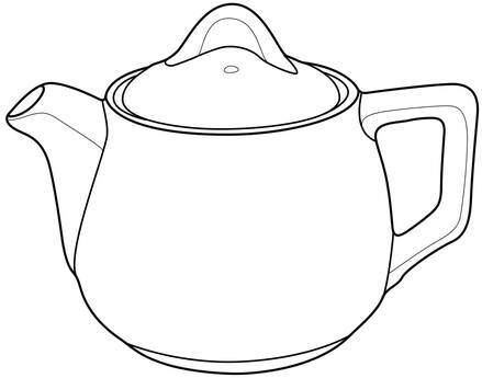 Canary Yellow Buffet Individual Teapot & Lid