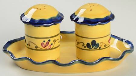 Welcome Home (3 Pc) Salt & Pepper Tray Set