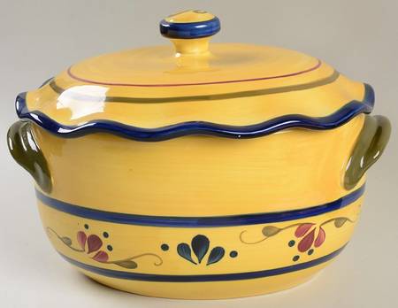 Welcome Home Bean Pot & Lid