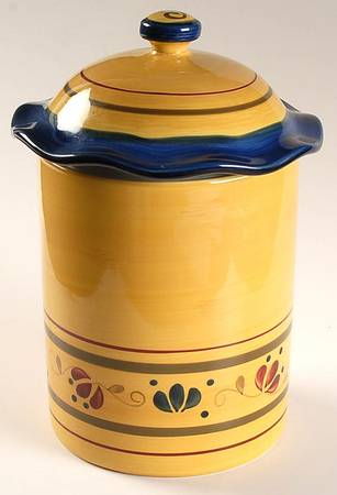 Welcome Home Large Canister & Lid