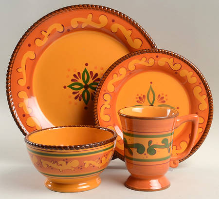 Tuscan Home 4 Piece Place Setting