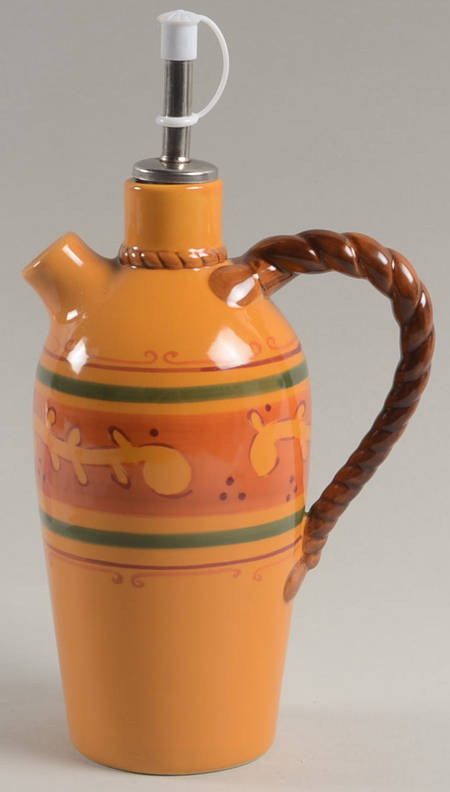 Tuscan Home Oil Jar & Drizzle Spout