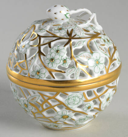 Boxes Open Work Ball-Gold - No Box