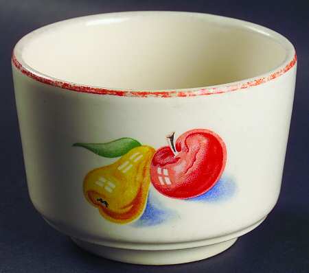 Red Apple II Modern Age 5" All Purpose Bowl