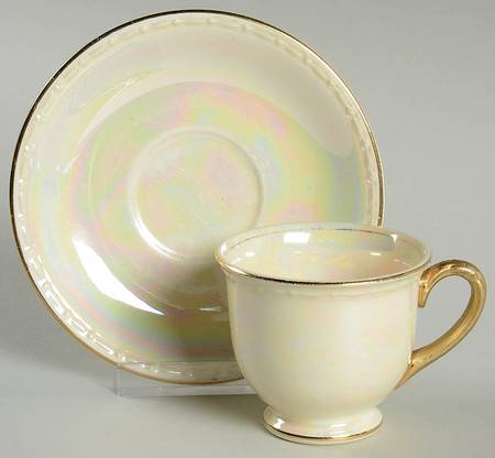 HLC2593 Footed Demitasse Cup & Saucer Set