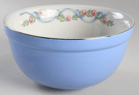 Wildfire (Platinum Trim) 8" Thick Rim Bowl
