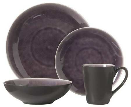 St. Tropez (Plum and Brown) by Euro Ceramica