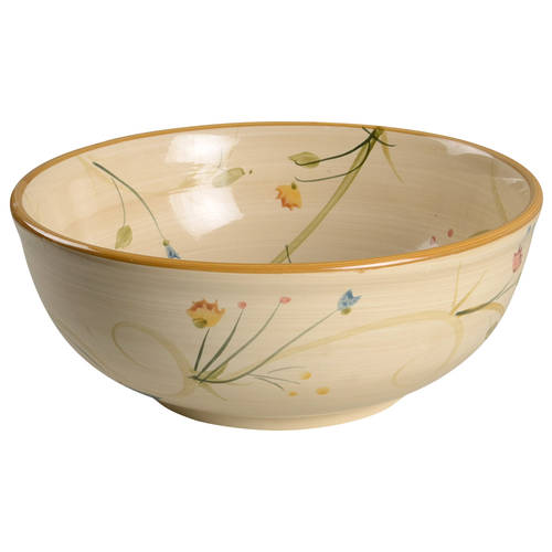 American Simplicity Floral 10" Large Salad Serving Bowl