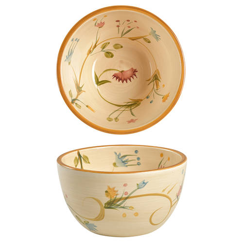 American Simplicity Floral Soup/Cereal Bowl