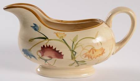 American Simplicity Floral Gravy Boat