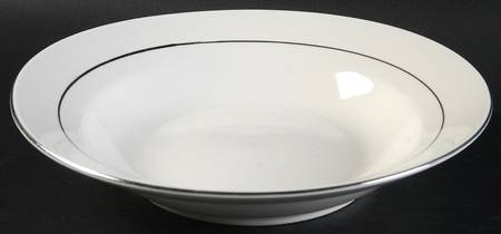 McAllister Platinum Rim Soup Bowl