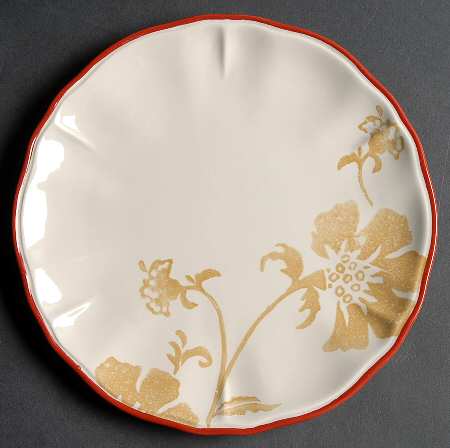 Somerset Floral Salad/Dessert Plate