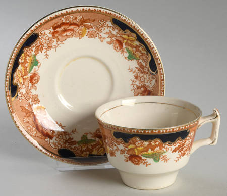 Balmoral Derby Flat Cup & Saucer Set