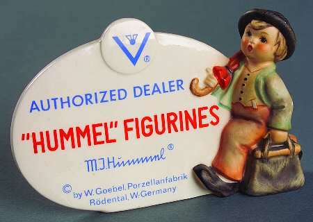 Advertising Signs-Plaques Tm4-Merry Wanderer/Auth. Dealer 46/7 - Advertising Sign