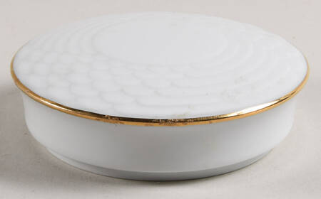 HUT1836 (Gold Verge, No Trim) Lid for Sugar Bowl
