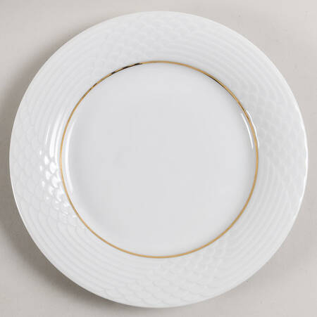 HUT1836 (Gold Verge, No Trim) Salad Plate