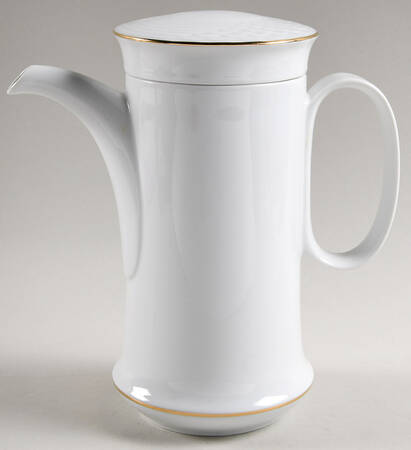 HUT1836 (Gold Verge, No Trim) Coffee Pot & Lid