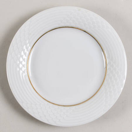 HUT1836 (Gold Verge, No Trim) Bread & Butter Plate