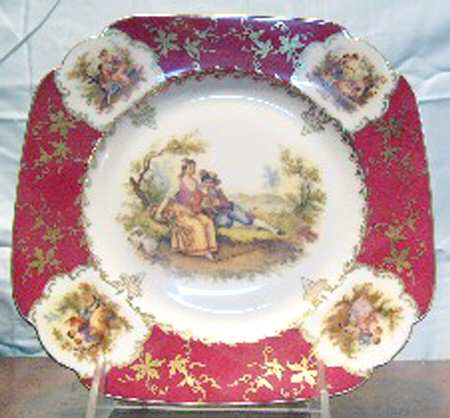 HWC40 Square Salad Plate