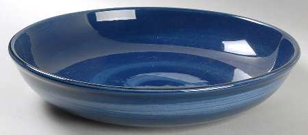 Twist Blue 13" Pasta Serving Bowl