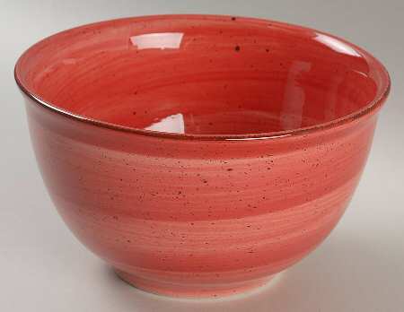 Twist Cranberry Soup/Cereal Bowl