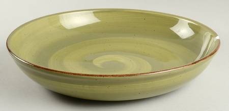 Twist Sage Green 13" Pasta Serving Bowl