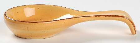 Twist Yellow Spoon Rest/Holder (Holds 1 Spoon)