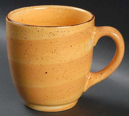 Twist Yellow Mug