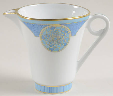 Eventails Bleu Creamer