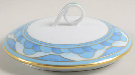 Eventails Bleu Lid for Tea/Coffee Pot
