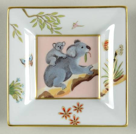 Alain Thomas Le Bestiaire 4" Square Tray