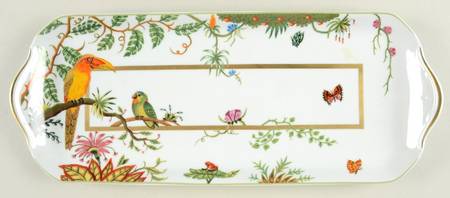 Alain Thomas Le Bestiaire Oblong Cake Plate