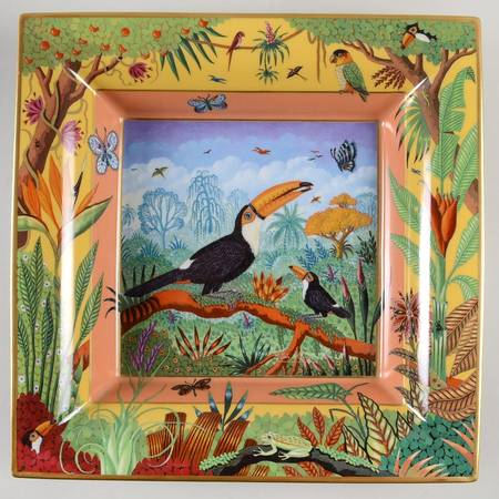 Alain Thomas Le Bestiaire 12" Square Tray